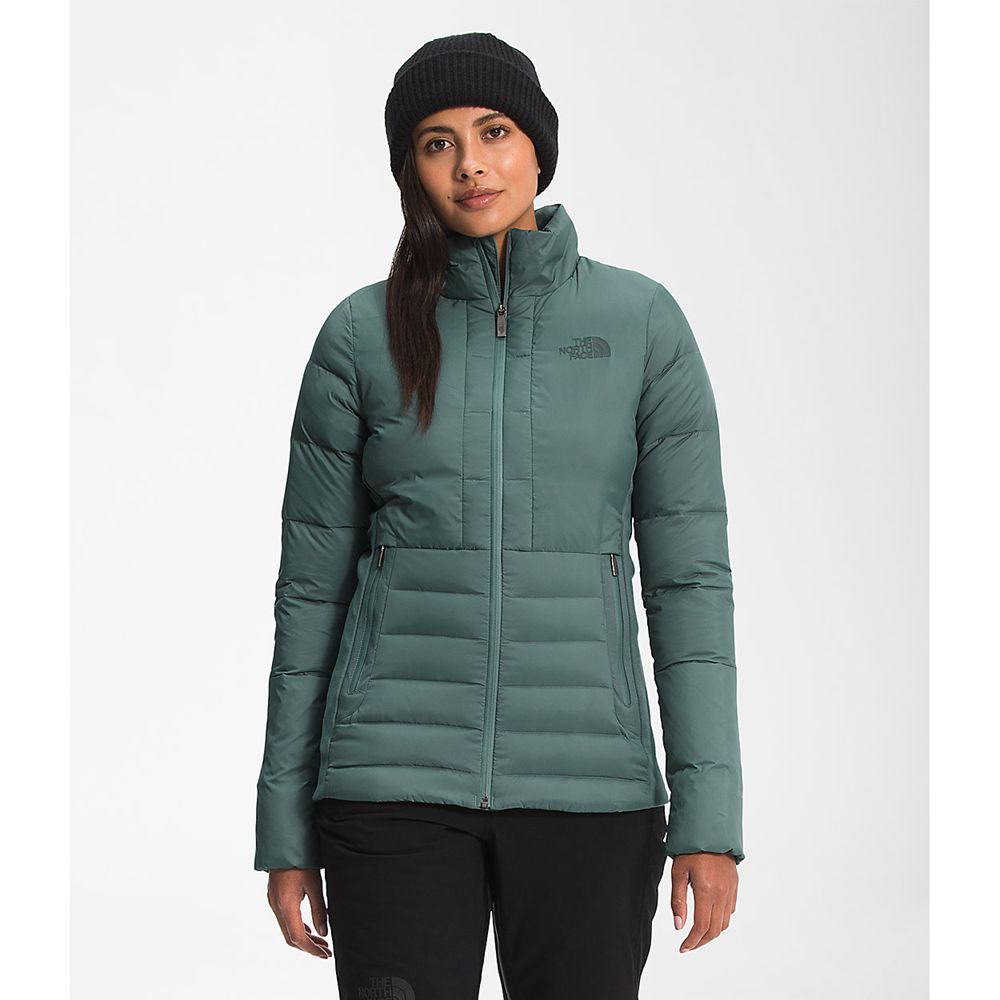 The North Face Winter Jacket Womens Australia - The North Face Evelu Hybrid Green (ZDY-421695)